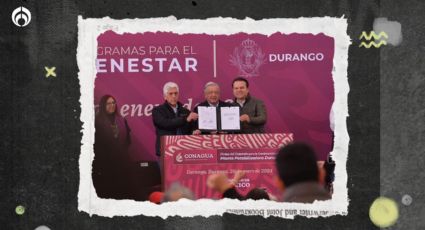 AMLO elogia gestión del gobernador Esteban Villegas al frente de Durango