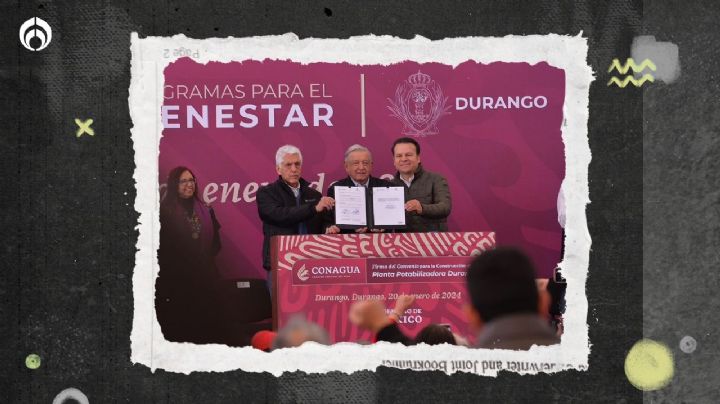 AMLO elogia gestión del gobernador Esteban Villegas al frente de Durango