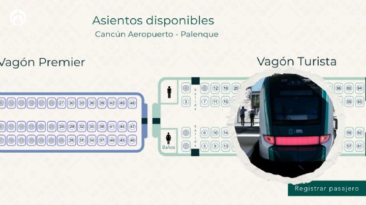 Tren Maya: estrena página oficial para vender boletos; ya puedes elegir tu asiento