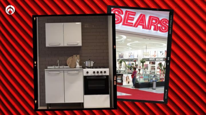 Sears: esta es la cocina integral con lavabo más barata que puedes comprar