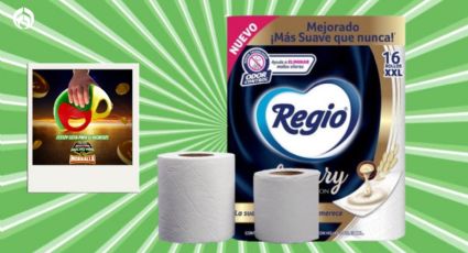 Bodega Aurrera tiene baratísimo el papel de baño Regio con hojas dobles extra largas y suaves