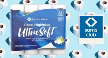 Sam's Club tiene baratísimo el papel de baño Member's Mark ultra suave de 32 rollos jumbo