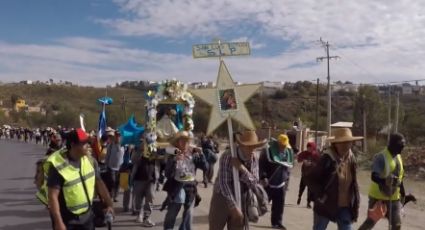 Caravana de fieles a la Virgen de 'San Juan de los Lagos' salen de San Miguel rumbo a Jalisco