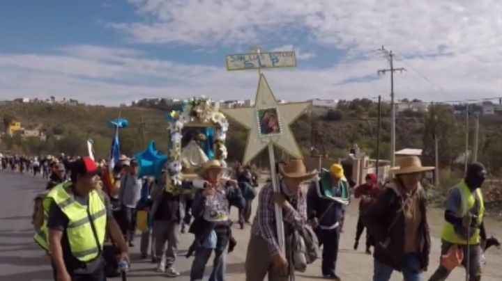 Caravana de fieles a la Virgen de 'San Juan de los Lagos' salen de San Miguel rumbo a Jalisco