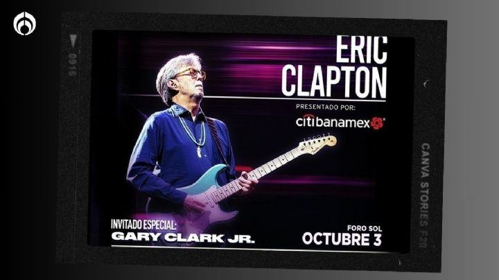 Eric Clapton vuelve a México: preventa, fecha del concierto, y todo lo que debes saber