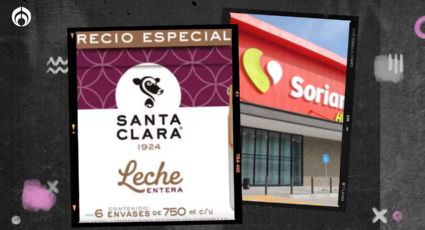 Soriana vende baratísima la caja de 6 leches Santa Clara