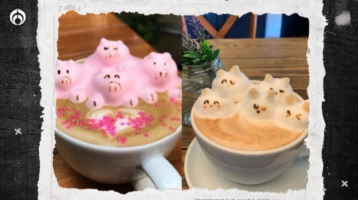 Café C: esta cafetería es única en la CDMX... y ofrece arte 3D en tus bebidas