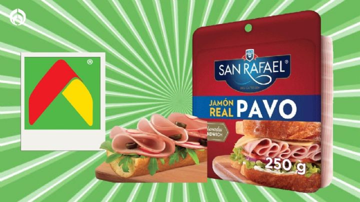 Bodega Aurrera remata el jamón de pavo fino San Rafael recomendado por la Profeco