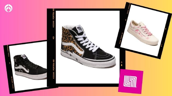 Liverpool remata tenis Vans de mujer para todos los gustos; con colores vivos, estampados o de bota