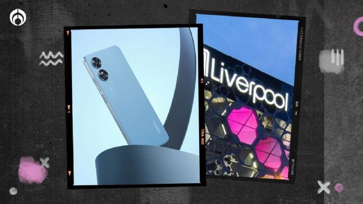 Liverpool tiene celular Oppo con cámara de 50 megapíxeles y rebaja de 700 pesos