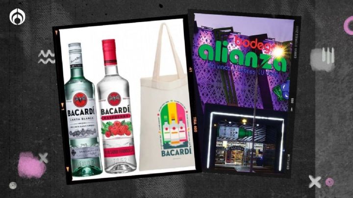 Bodegas Alianza pone a súper precio combo de Bacardí Blanco y Raspberry con bolsa de regalo