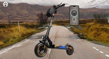 Walmart rebaja más de 4 mil pesos a scooter eléctrico plegable y de doble amortiguación