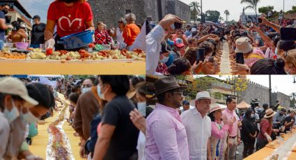 Récord Guinness: el taco acorazado más grande del mundo fue elaborado en Cuernavaca