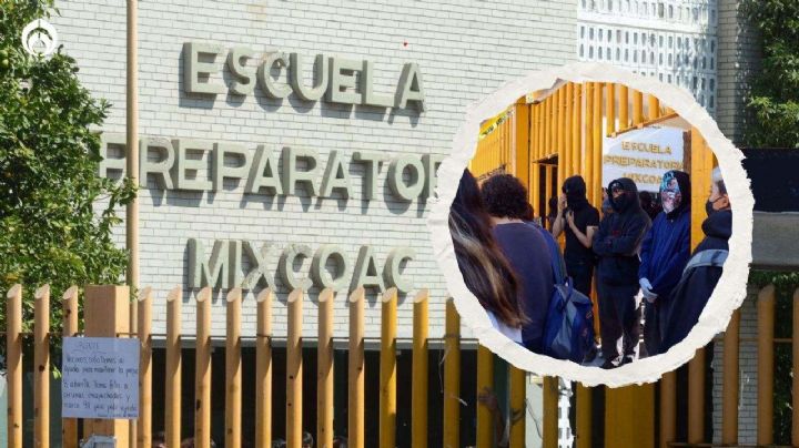 Toman la prepa 8 de la UNAM en protesta por casos de acoso sexual