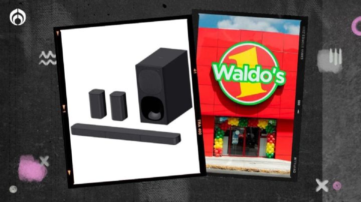 Waldo’s: combo de barra de sonido con bocinas y subwoofer tiene súper precio