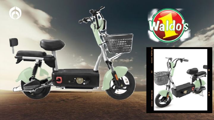 Waldo’s vende ‘regalada’ esta bicicleta eléctrica de tres velocidades, perfecta para ir al trabajo