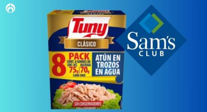 Sam’s Club rebaja paquete de atún Tuny ¡Son 8 sobres a precio de locura!