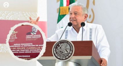 AMLO es nombrado como “héroe nacional”… por expriista alcalde de Motul