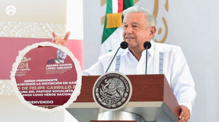 AMLO es nombrado como “héroe nacional”… por expriista alcalde de Motul