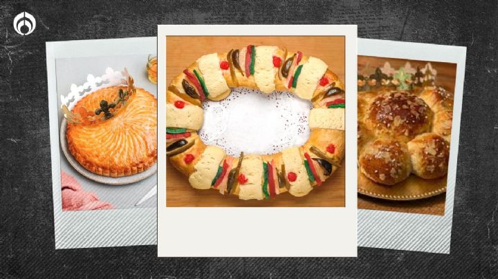 Así es la Rosca de Reyes en España, Francia y otros países (FOTOS)