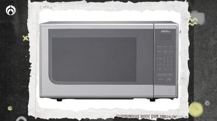 Elektra: el horno de microondas más barato y de aspecto moderno que puedes comprar