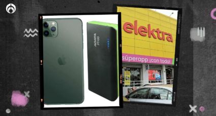 Elektra remata iPhone Pro Max con potente pila recargable ¡con 11 mil pesos de descuento!