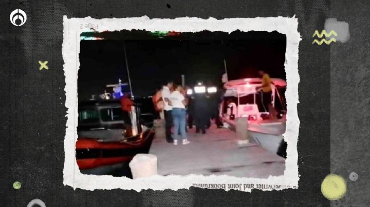 Detienen al capitán de la embarcación que se hundió en Cancún; hay 4 muertos