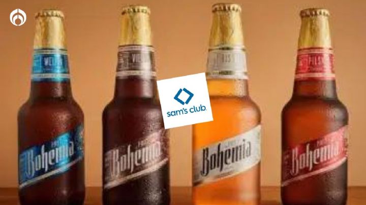 Sam’s Club remata el pack de 24 cervezas Bohemia con variedad: Plisner, Vienna, Weizen y Cristal