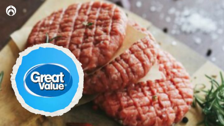 ¿Qué tan buenas son las carnes para hamburguesas de Great Value? Esto dice Profeco