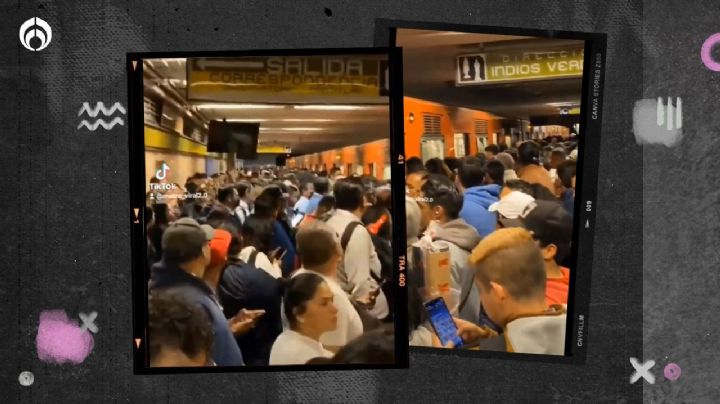 (VIDEO) Metro CDMX: Retrasos paralizan Línea 3; STC retira tren para revisión