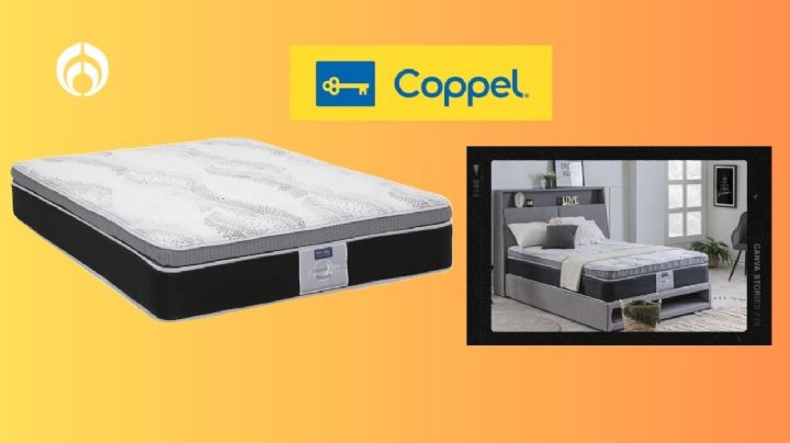 Coppel tiene ‘regalado’ este colchón matrimonial Restonic ortopédico, perfecto para descansar tu espalda