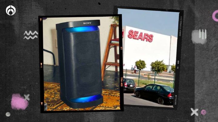 Sears: bocina inalámbrica Sony resistente al agua con luces tiene casi 6,000 pesos de rebaja