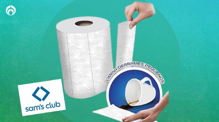 Sam's Club tiene baratísimas las servitoallas de cocina ultraresistentes que limpian a la primera