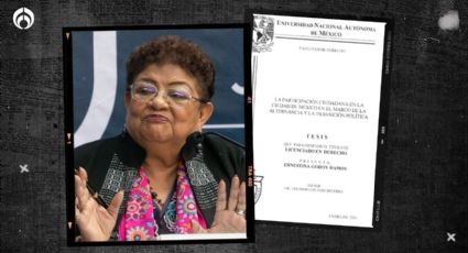 Ernestina Godoy: fiscal de CDMX plagió en su tesis de la UNAM, acusa Sheridan