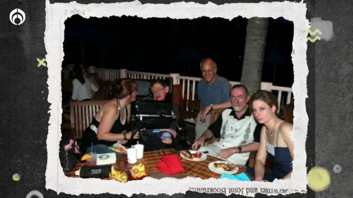 Caso Jeffrey Epstein: esta es la foto de Stephen Hawking en su isla privada y este fue su itinerario