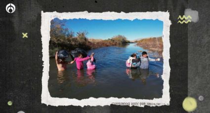 Mujer y sus 4 hijos pasan siete horas en Río Bravo; los rescatan con hipotermia