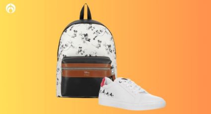 Liverpool tiene a precio de regalo el combo de tenis y mochila de Disney de la colección Mickey