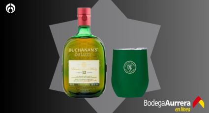 Bodega Aurrera: el whisky Buchanan’s Deluxe 12 años a precio regalado con vaso especial de acero inoxidable