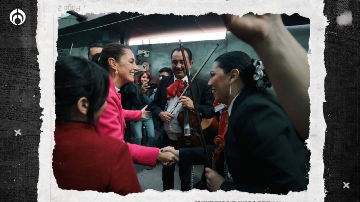 ¡Al son del mariachi! Apapachan a Claudia Sheinbaum en Jalisco