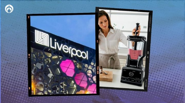 Ya casi llega la Venta Nocturna de Liverpool… y estos electrodomésticos Ninja están en remate