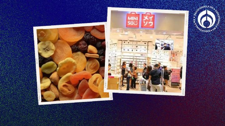 ¿Qué tan buena es la fruta deshidratada que venden en Miniso? Esto dice Profeco