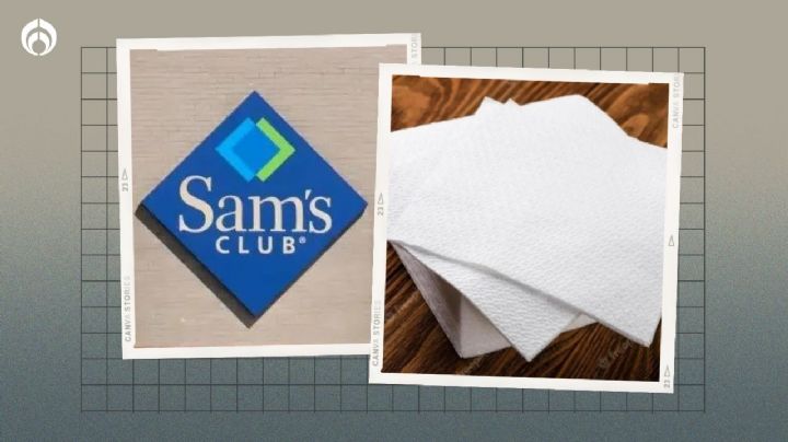 Sam’s Club liquida 12 paquetes de servilletas de marca con excelente absorción, según Profeco