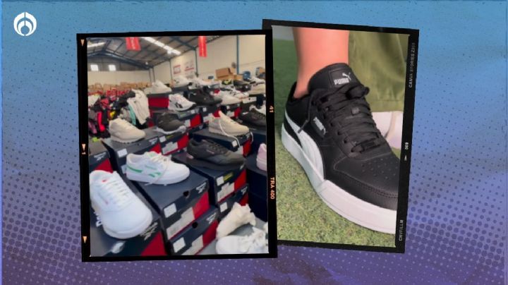 La bodega secreta con tenis Nike, Puma y Adidas 100% originales al 2x1