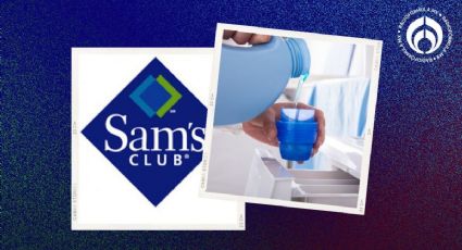 Sam’s Club rebaja jabón de 8 l que quita manchas a la primera y deja un olor fresco en la ropa