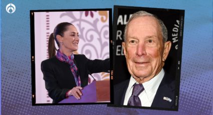 (FOTOS) Sheinbaum destaca la visita de Michael Bloomberg a Palacio Nacional