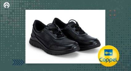 Coppel remata tenis Flexi de piel, acolchados y ligeros ideales para caminar mucho o entrenar