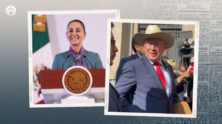 Sheinbaum y el embajador Ken Salazar: un reencuentro entre protestas y empresarios (VIDEOS)