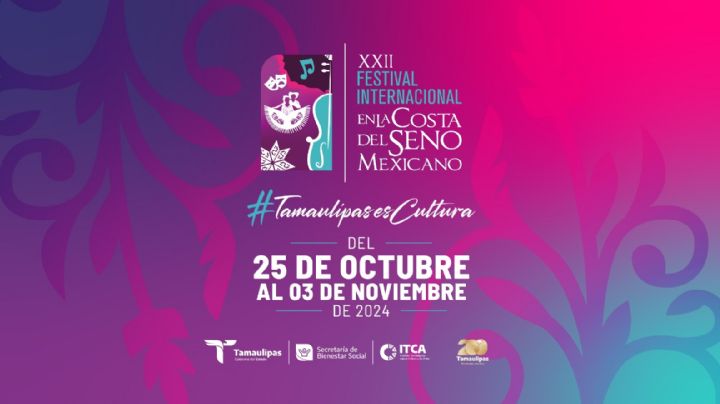 Llega la edición 2024 del Festival Internacional en la Costa del Seno Mexicano