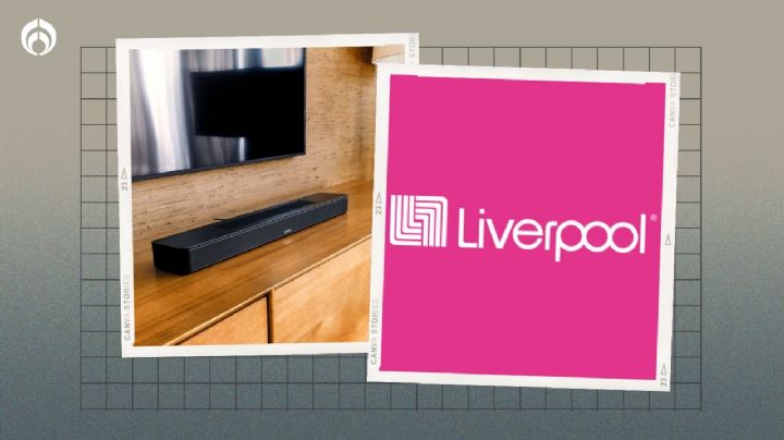 Previo al Buen Fin: Liverpool hace rebajota a barra de sonido Bose; es pequeña pero potente