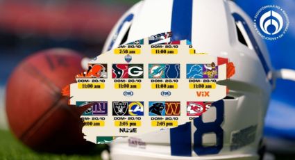 Partidos, horarios y dónde ver toda la semana 7 de NFL